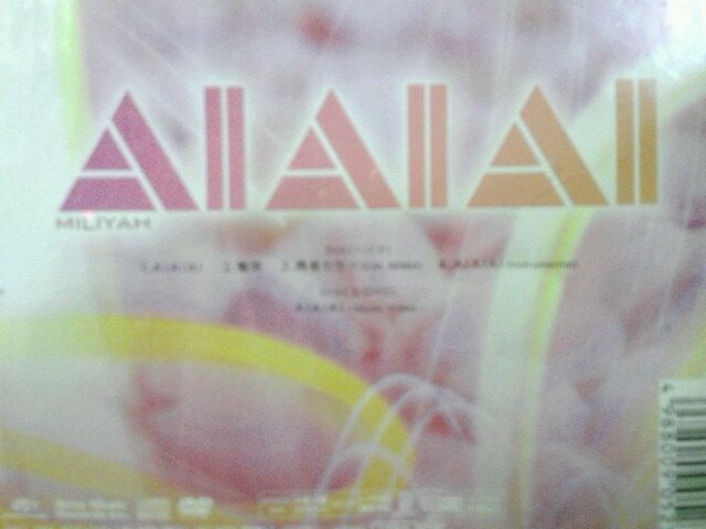 加藤ミリヤ Aiaiai Dvd Cdシングル 2枚組 定形外140円 新品 中古のオークション モバオク