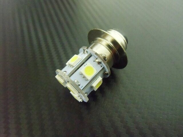 6v原付50ccバイク用 P15d Ledヘッドライト 白 ホワイト Hilo切替 自動車 バイク 新品 中古のオークション モバオク